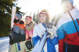 lenti a contatto per sciare